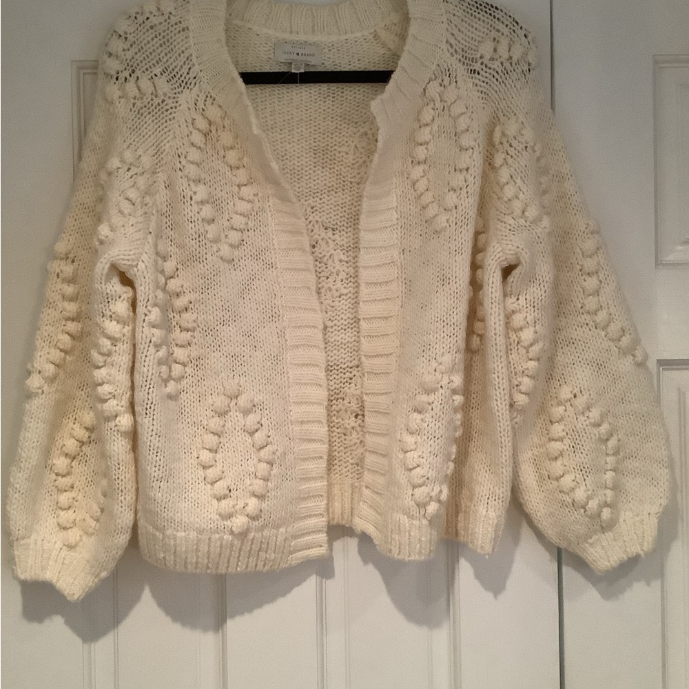 Cozy Cream Knit Sweater